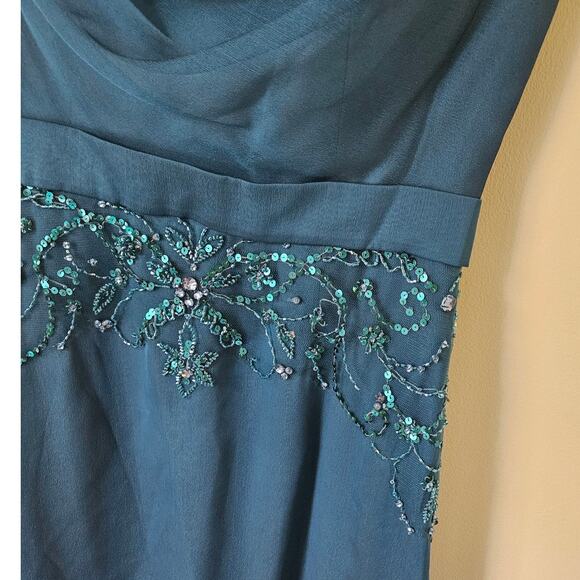 Jade by Jasmine Elegant Gown Special Occasion Bridesmaid Prom Dress Size 2 - Picture 11 of 16